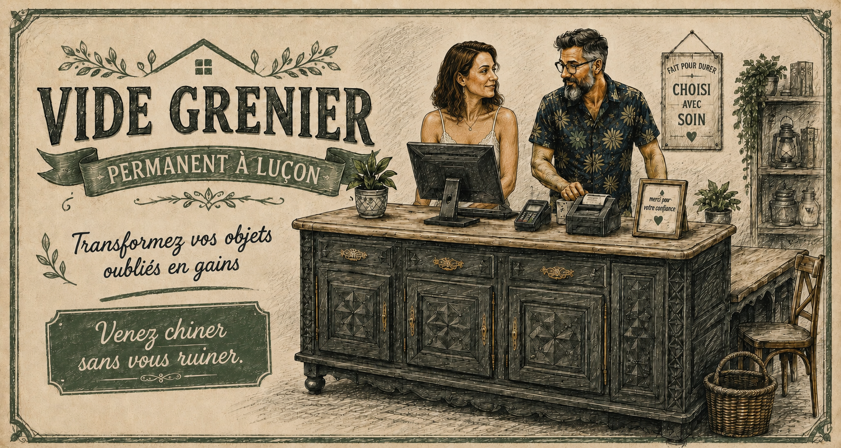 concept vide grenier